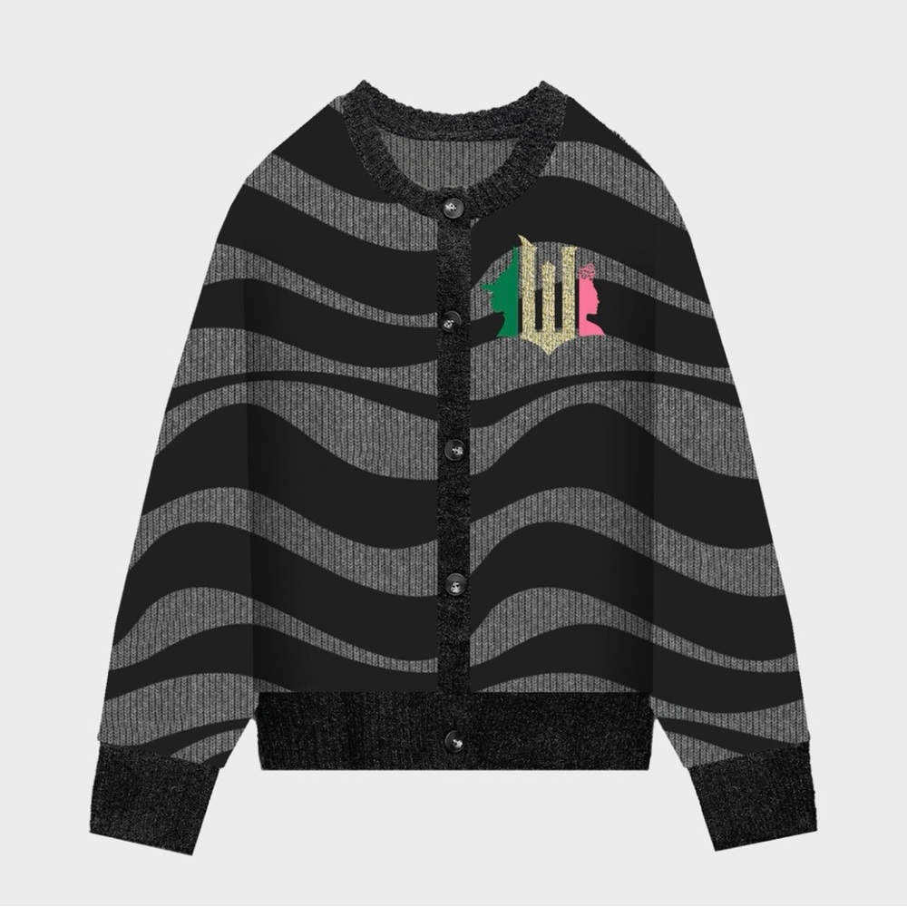 Wicked cardigan sweater target Paul Tazewell